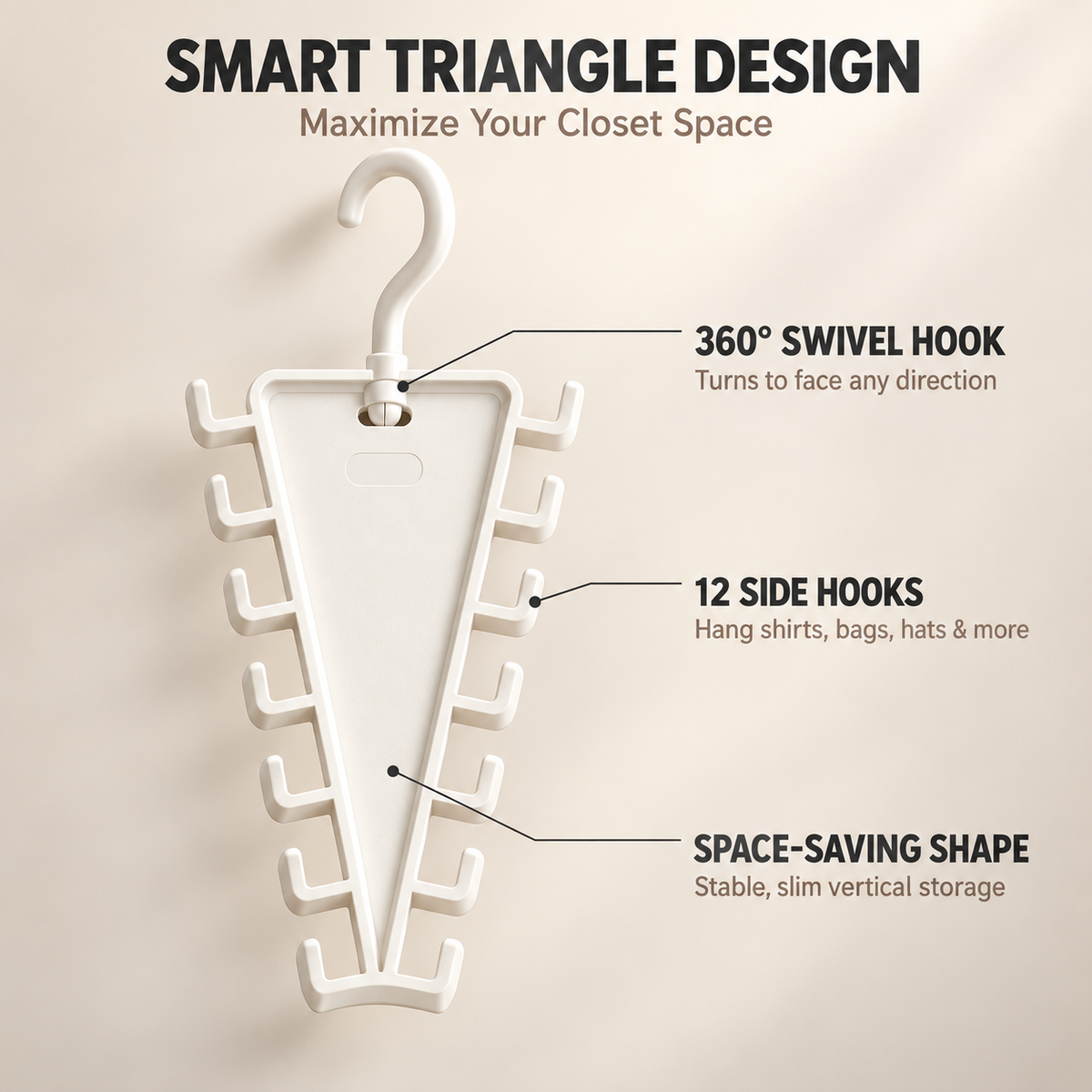 V Shaped Coat Hanger