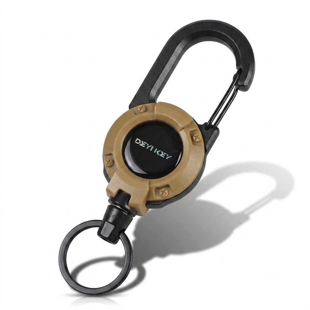Heavy-Duty Retractable Key Holder