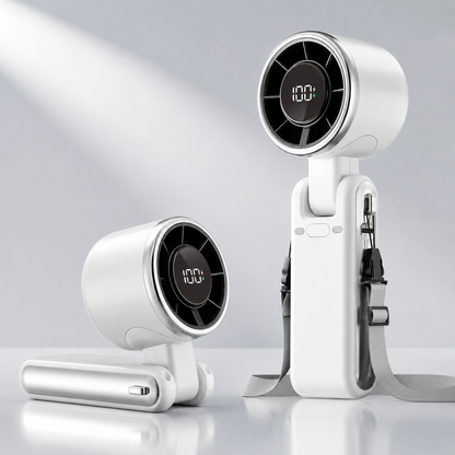 Portable Handheld AC Fan.