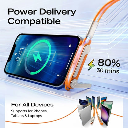 Type-C Fast Charging Cable With Detatchable Stand VIP