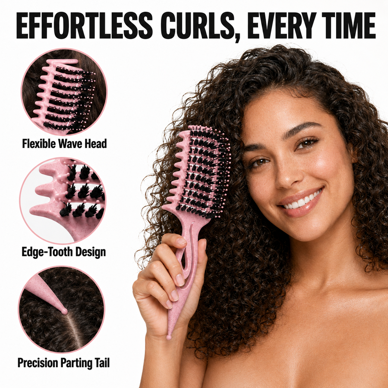 The Curl Defining Hair Brush.