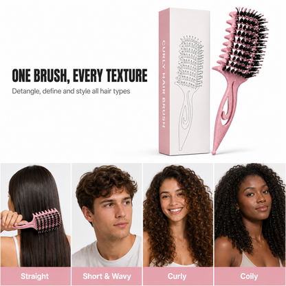 The Curl Defining Hair Brush.