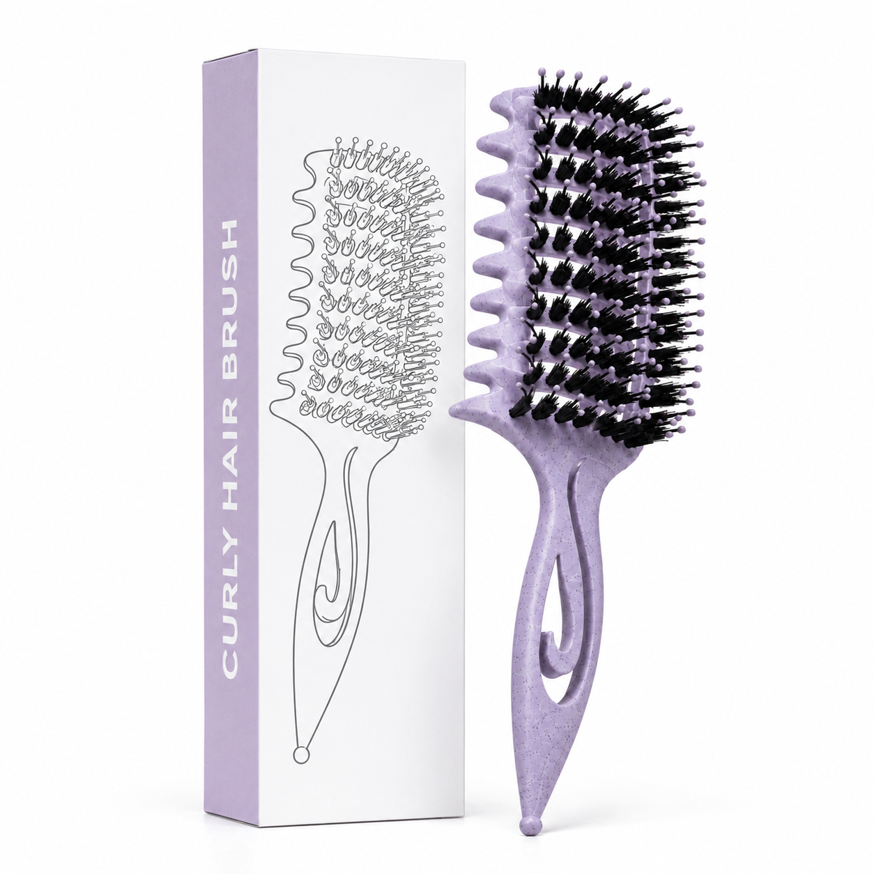 The Curl Defining Hair Brush.