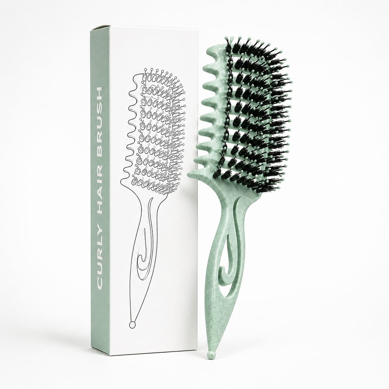 The Curl Defining Hair Brush.