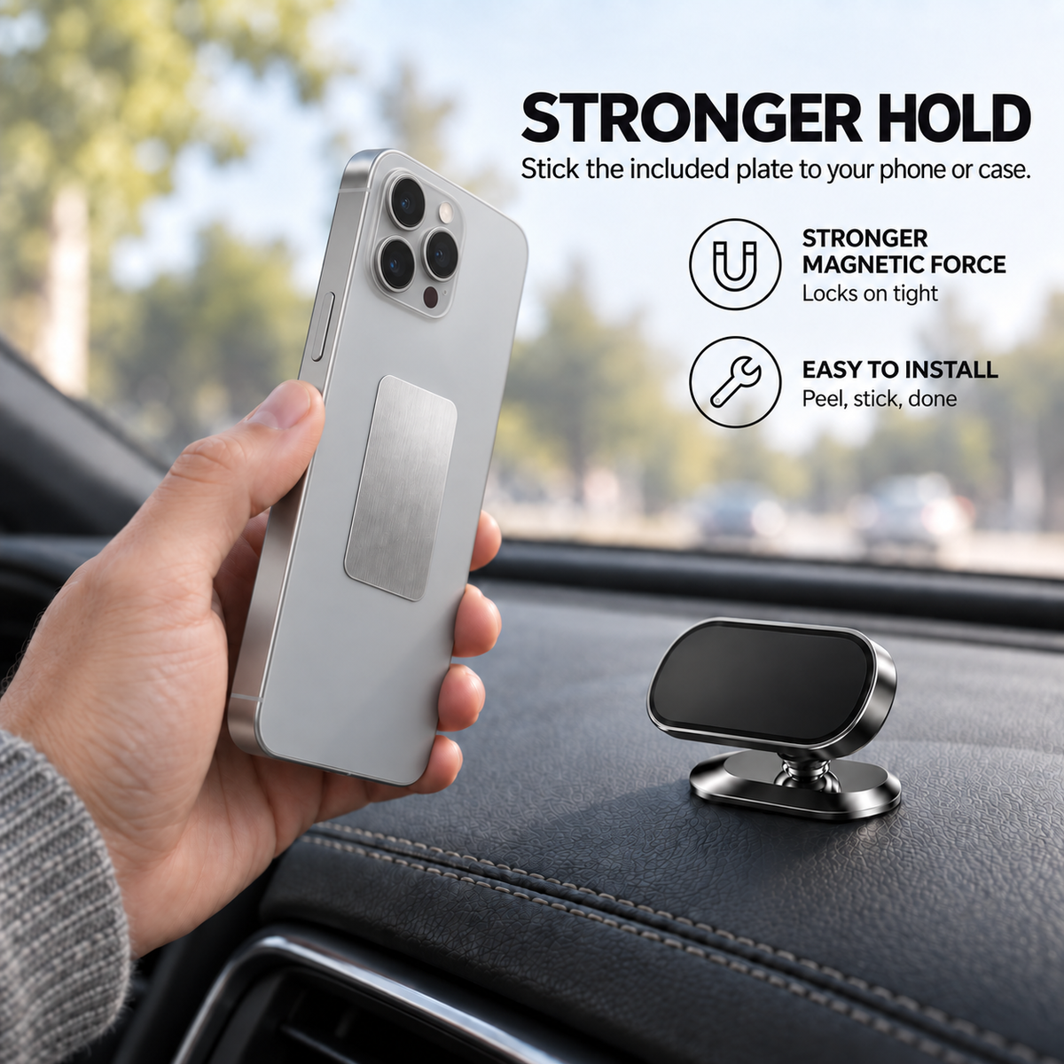 Mini Magnetic Car Mount