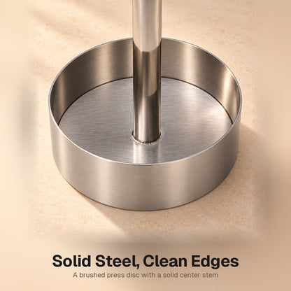 Stainless Steel Burger Patty Press