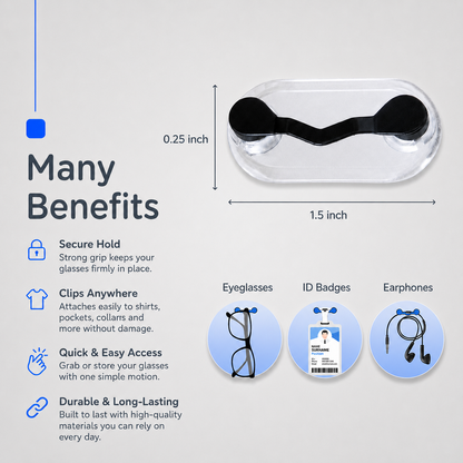 Magnetic Glasses Holder VIP