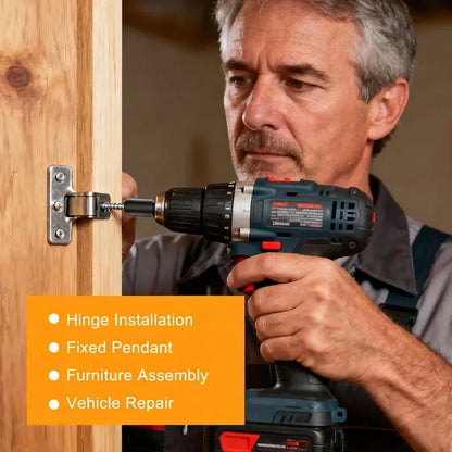 Universal Magnetic Screw Holder for Drill Bits and Screwdrivers VIP