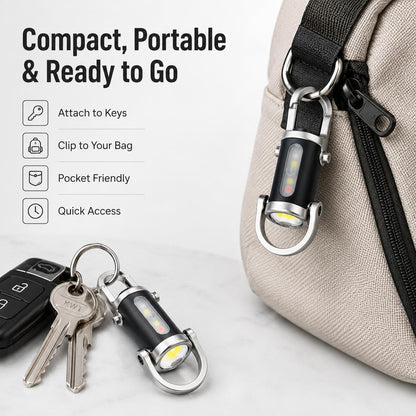 Rechargeable Mini Keychain Pocket Torch VIP