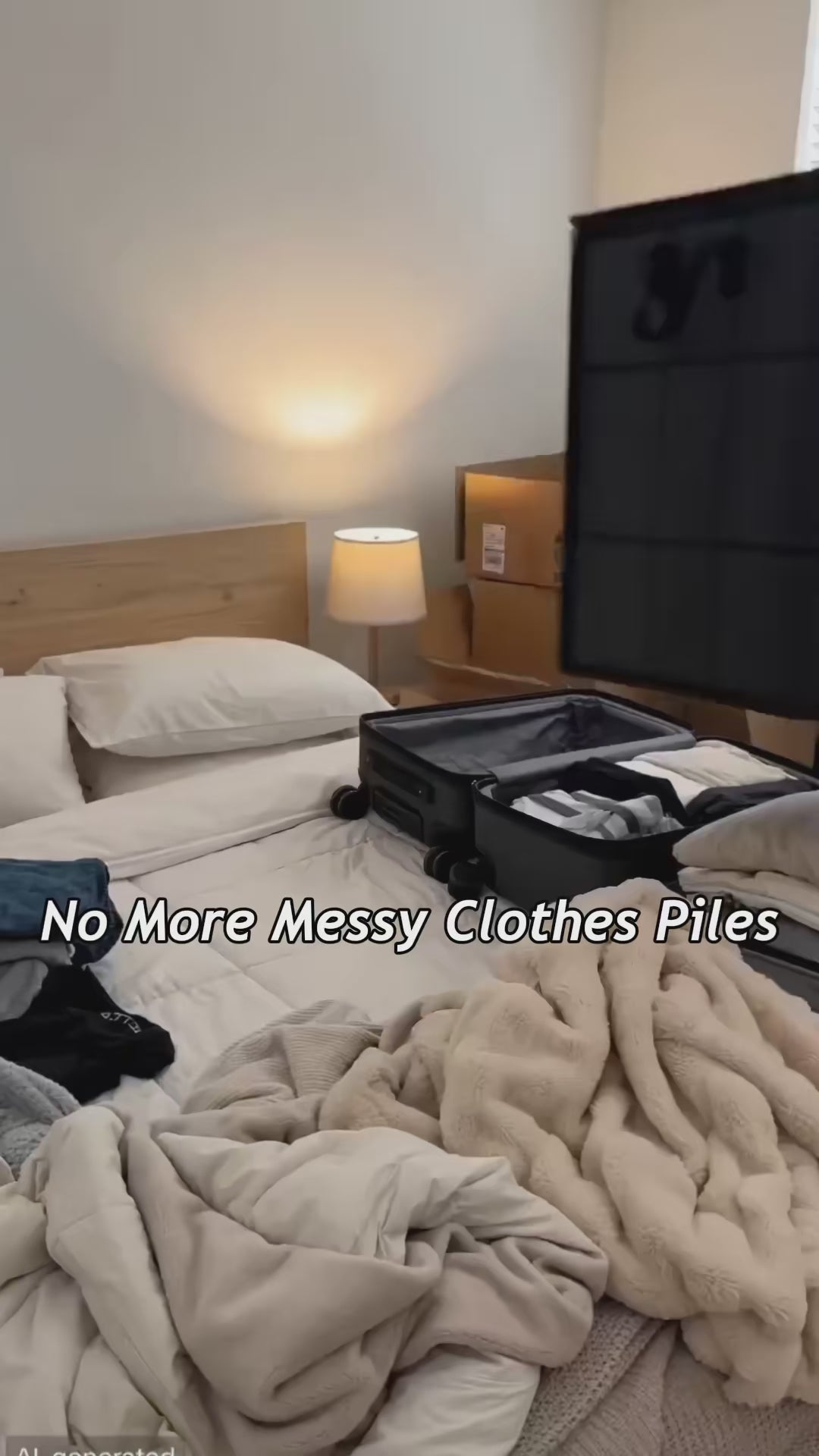 Preview of a real-life storage bag demonstration