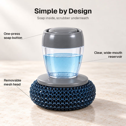 Soap Dispensing Pot Scrubber