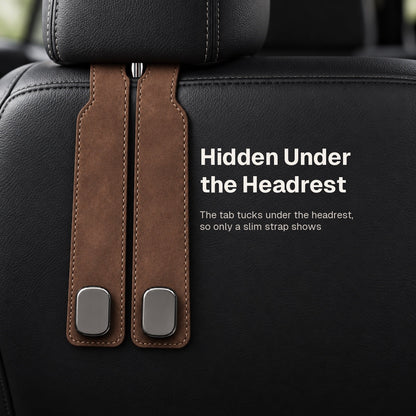 PU Leather Car Seat Back Hook
