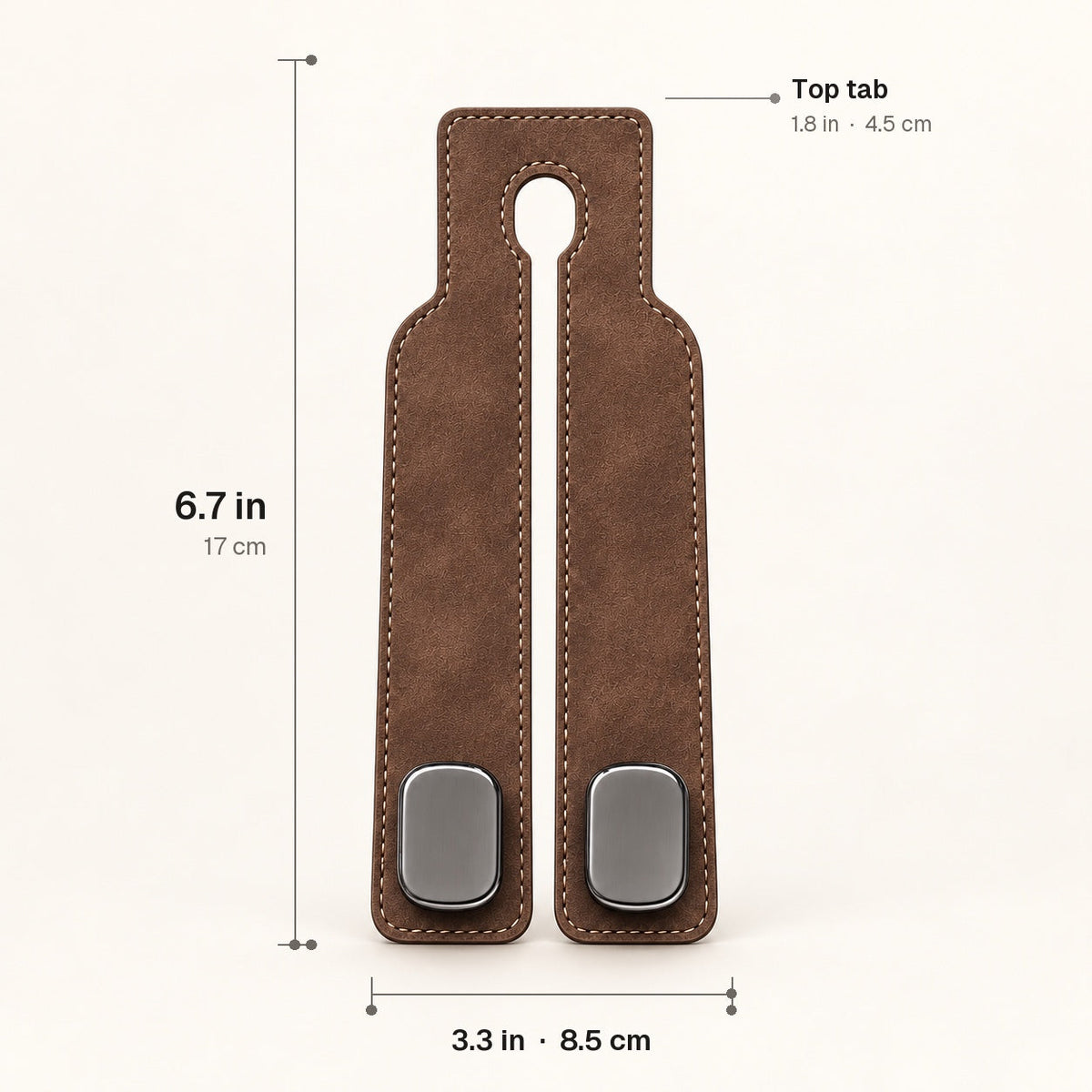 PU Leather Car Seat Back Hook