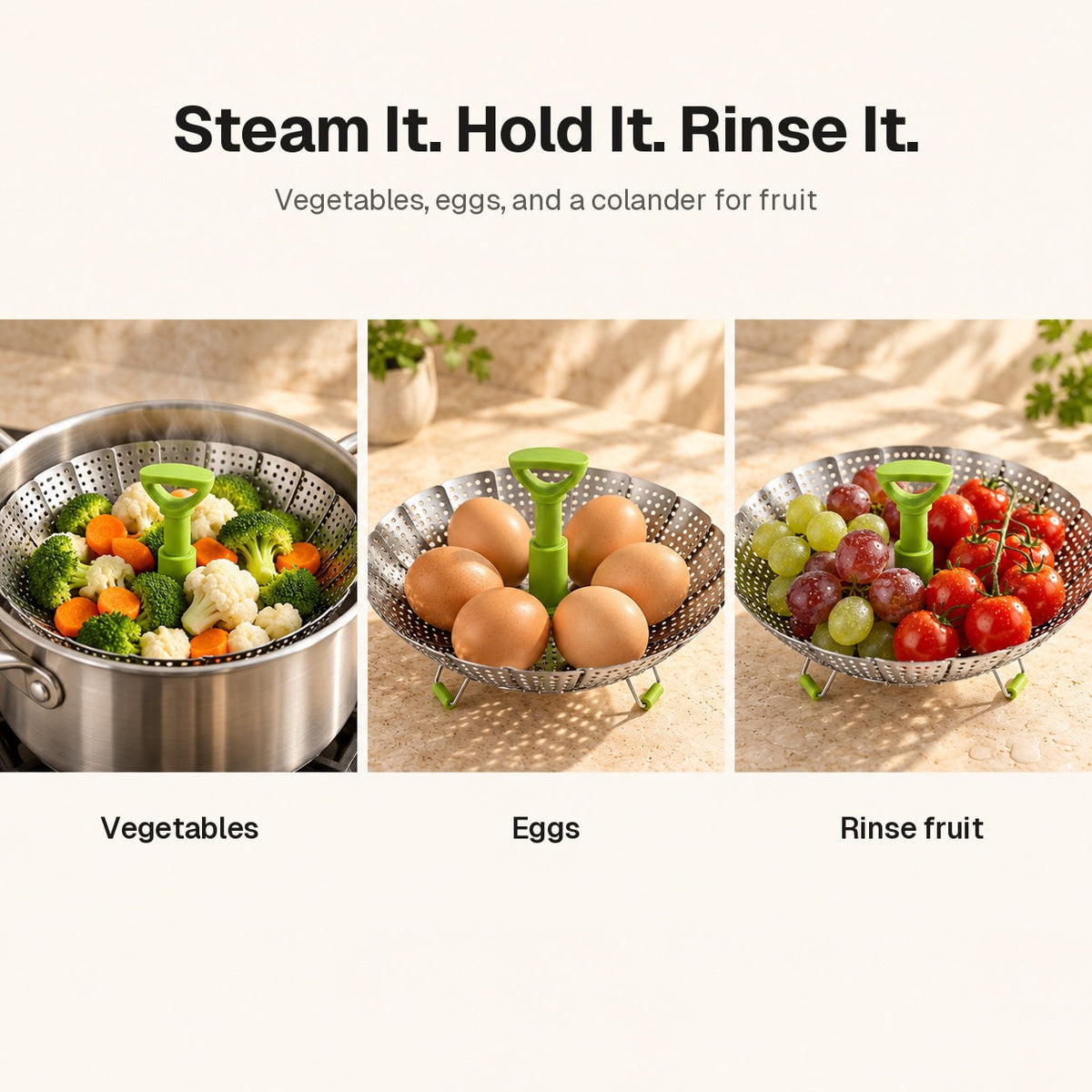 Vegetable Steamer Basket