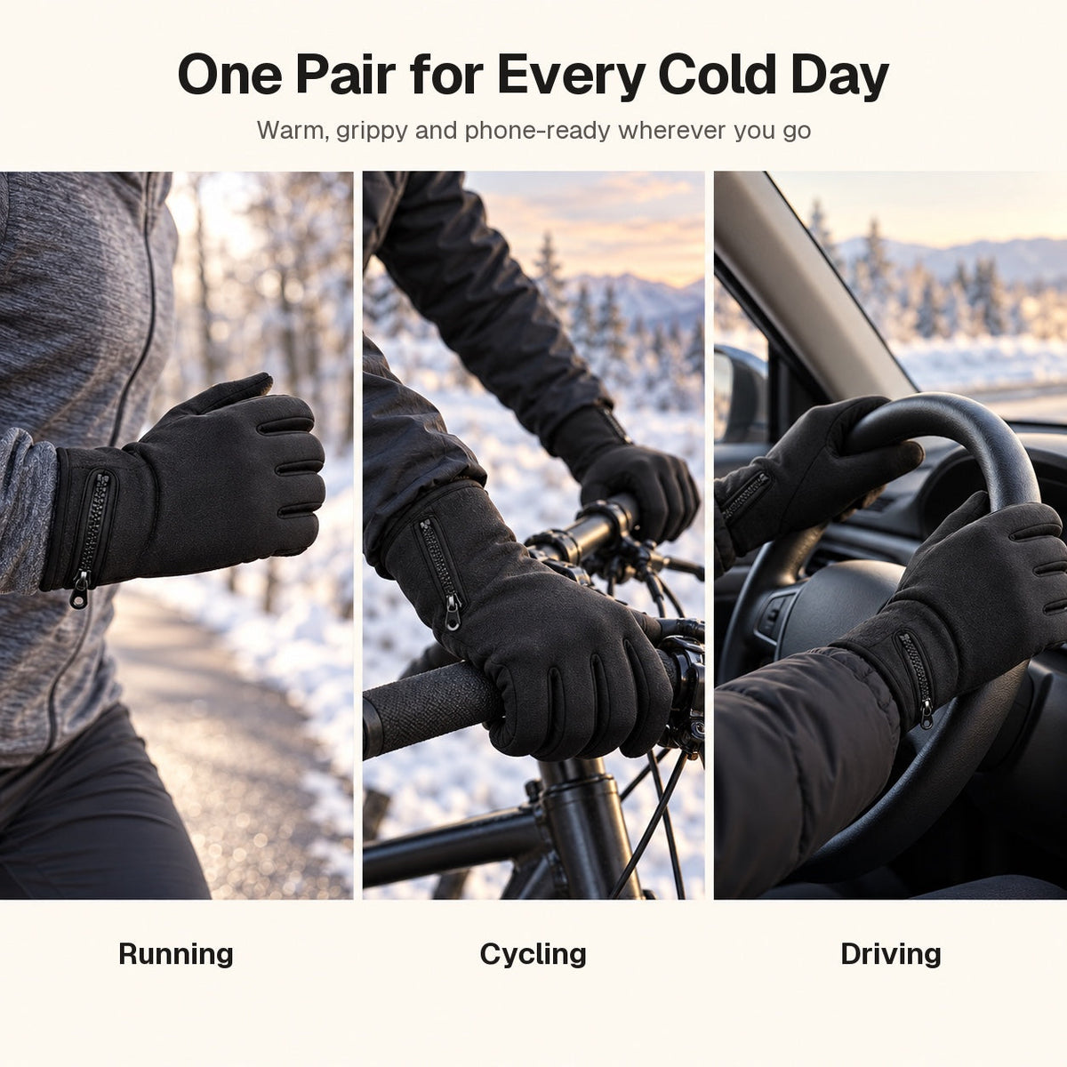 Winter Touch Screen Sports Gloves